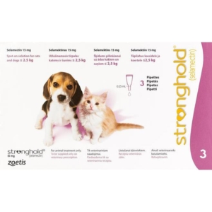 STRONGHOLD DOG-CAT 15mg 2.5kg *3
