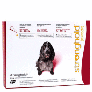STRONGHOLD DOG 120mg 10-20kg *3
