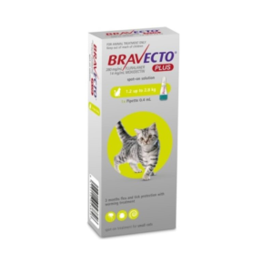 BRAVECTO PLUS CAT 112.5mg 1.2-2.8kg