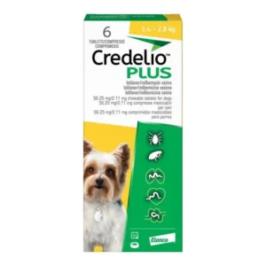 CREDELIO PLUS DOG 1.4-2.8kg *3 Tabs