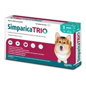 SIMPARICA TRIO 10-20kg *3