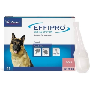 EFFIPRO DOG L 20-40kg *4